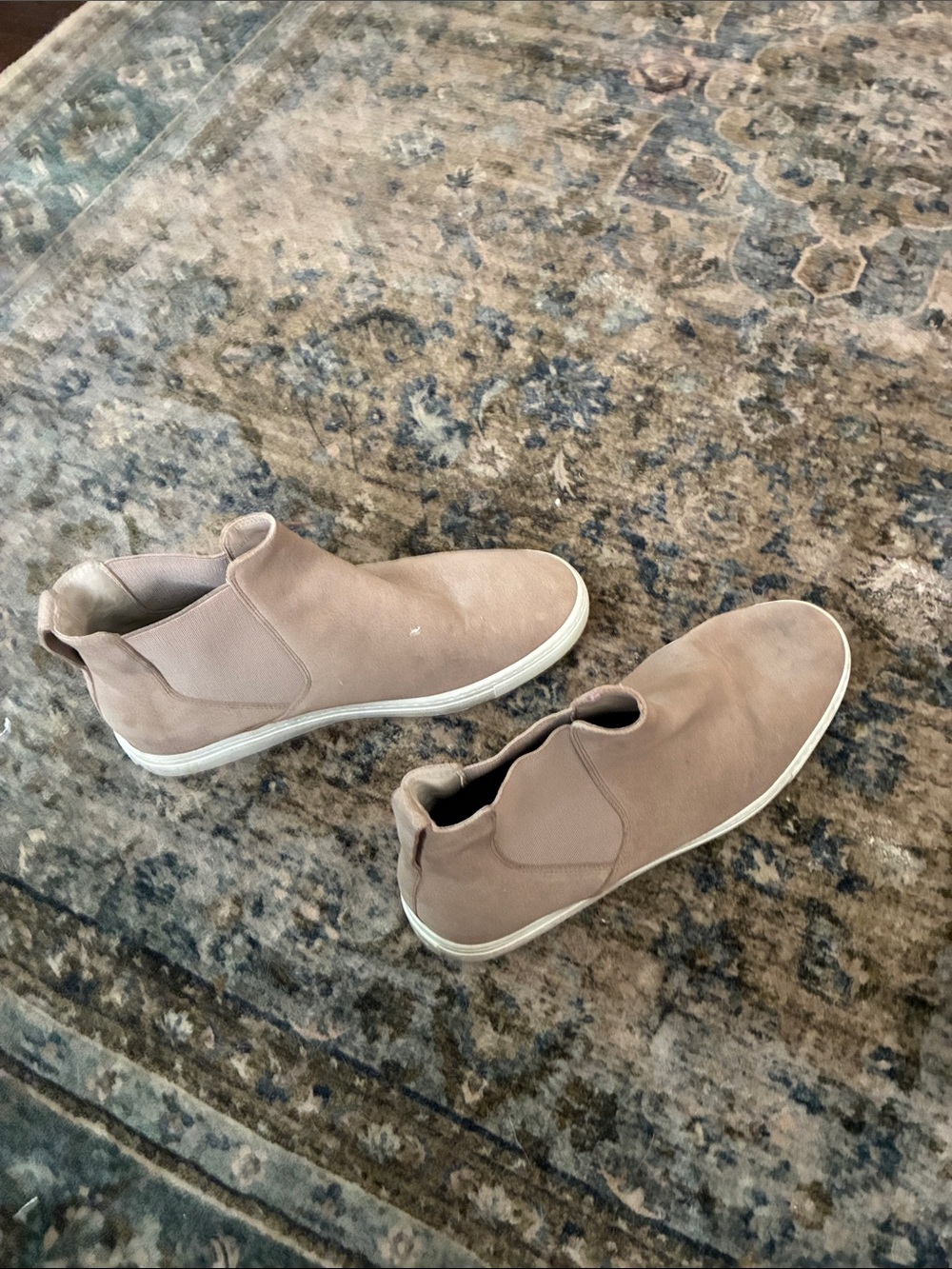 Vince Women's Slip-On Chelsea Booties in Taupe